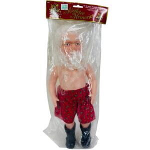 2005 Hobby Lobby Fibre Craft 15"‎ Sanda Doll Mistletoe Memories